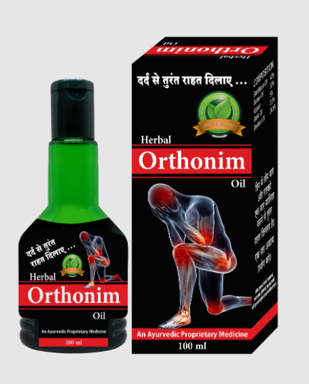 Herbal Orthonim Oil bottle